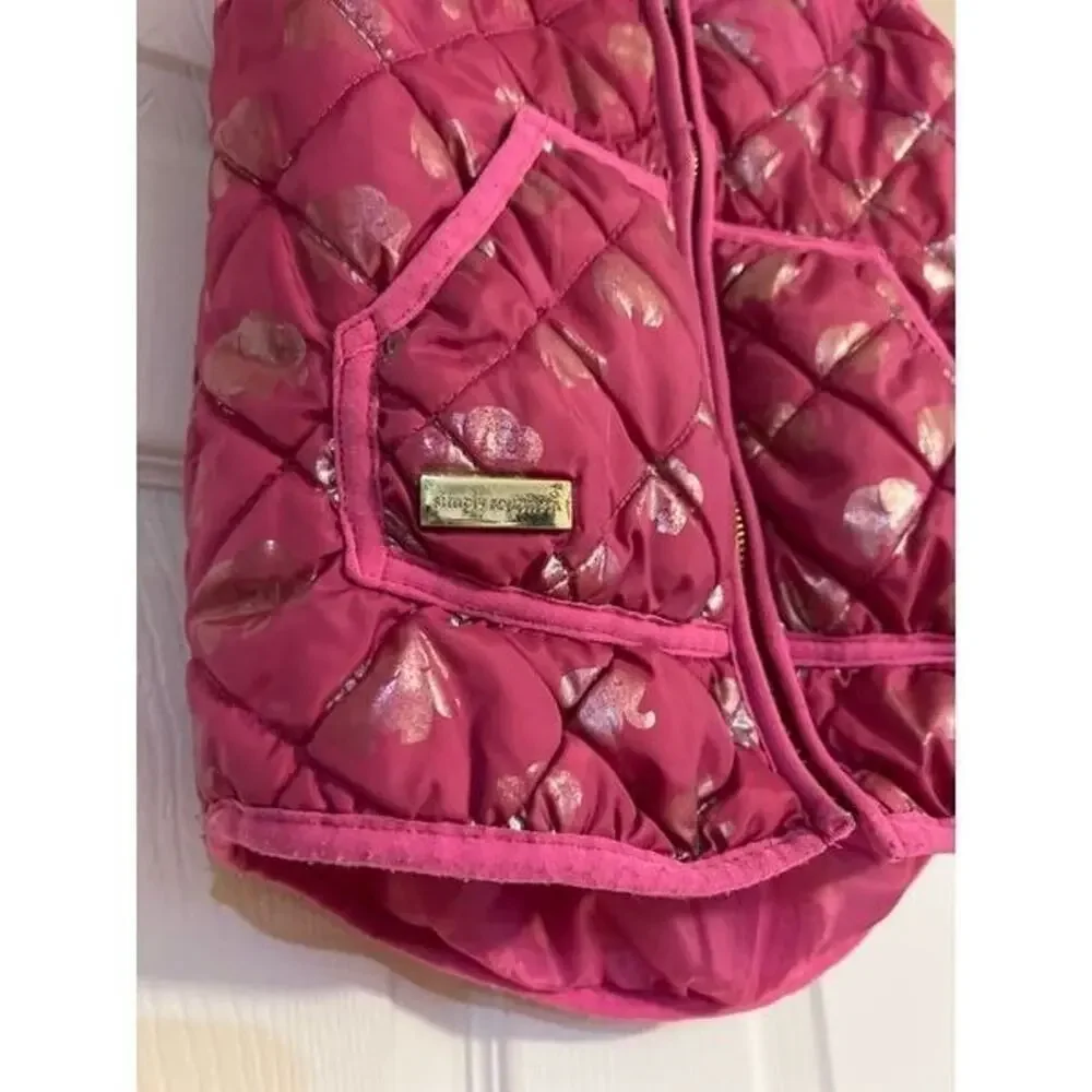 Simply southern pink‎ elephant youth large vest